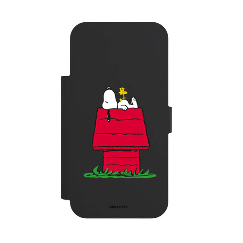 Apple iPhone 17 Pro Max NIVOflip Snoopy and Woodstock Classic transparent