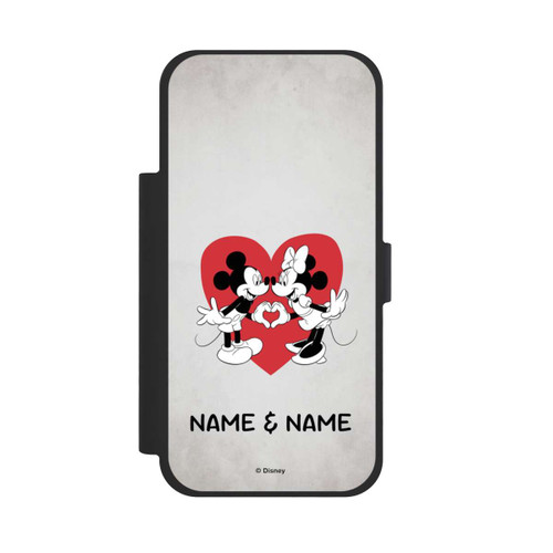 Apple iPhone 17 Pro Max NIVOflip Minnie und Micky Personalisierbar