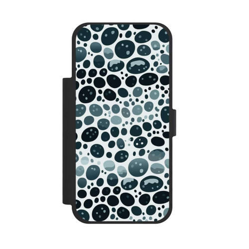 Apple iPhone 17 Pro Max NIVOflip Abstrakt Oval Türkis