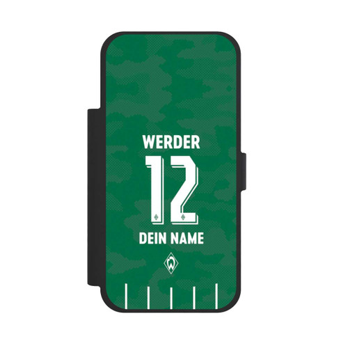 Apple iPhone 17 Pro Max NIVOflip Werder Bremen Trikot Personalisierbar 25-26