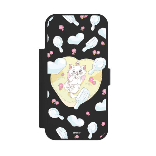Apple iPhone 17 Pro Max NIVOflip Aristocats Marie Hearts Yellow Transparent