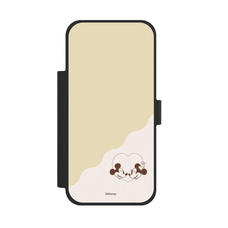 iPhone 17 Pro Max NIVOflip Mickey and Minnie Love Heart Beige