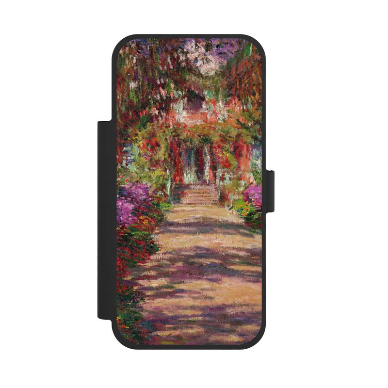 iPhone 17 Pro Max NIVOflip Eine Allee in Monets Garten in Giverny by Claude Monet