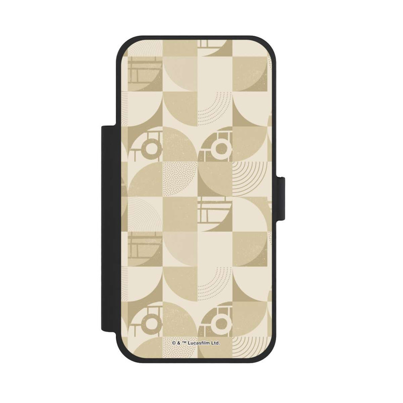iPhone 17 Pro Max NIVOflip R2D2 Bauhaus Style Beige