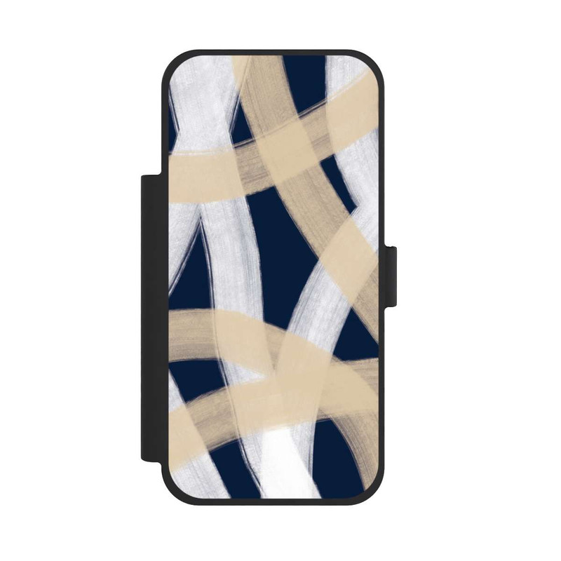 iPhone 17 Pro Max NIVOflip Laced Up Beije Blue