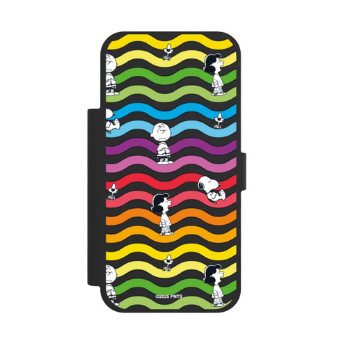 Apple iPhone 17 Pro Max NIVOflip Snoopy Pattern Rainbow Transparent