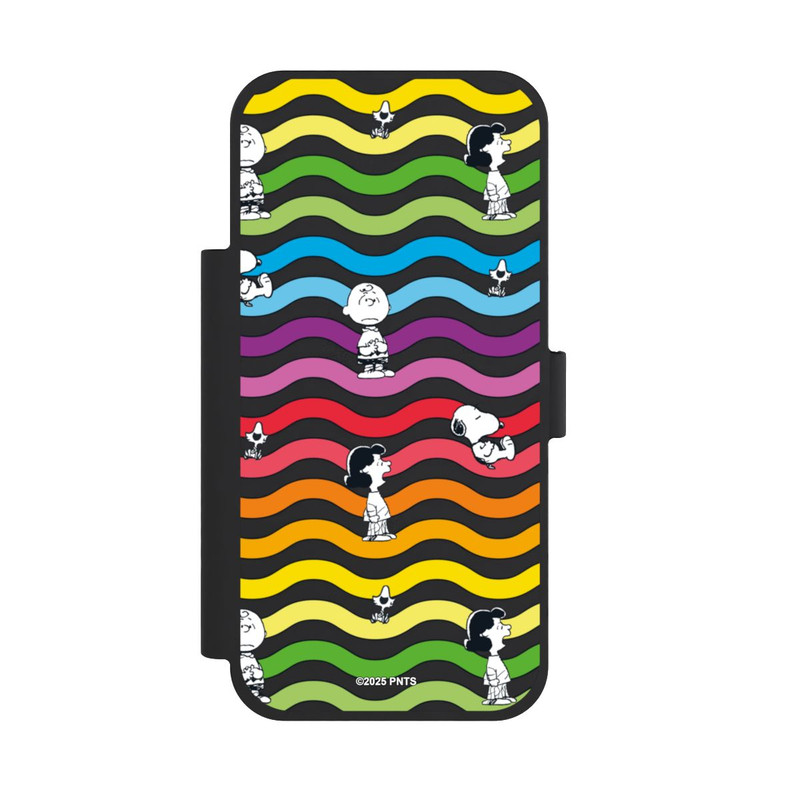 iPhone 17 Pro Max NIVOflip Snoopy Pattern Rainbow Transparent