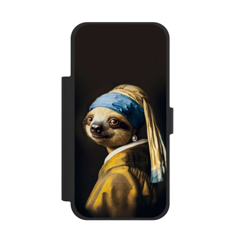 Apple iPhone 17 Pro Max NIVOflip Sloth with a Pearl Earring