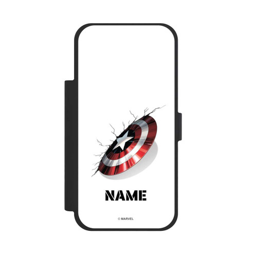 Apple iPhone 17 Pro Max NIVOflip Captain America Shield Personalisierbar