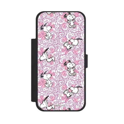 Apple iPhone 17 Pro Max NIVOflip Peanuts Pink Roses Pattern