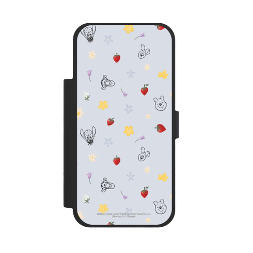 Apple iPhone 17 Pro Max NIVOflip Winnie the Pooh and Friends Strawberry Pattern Blue