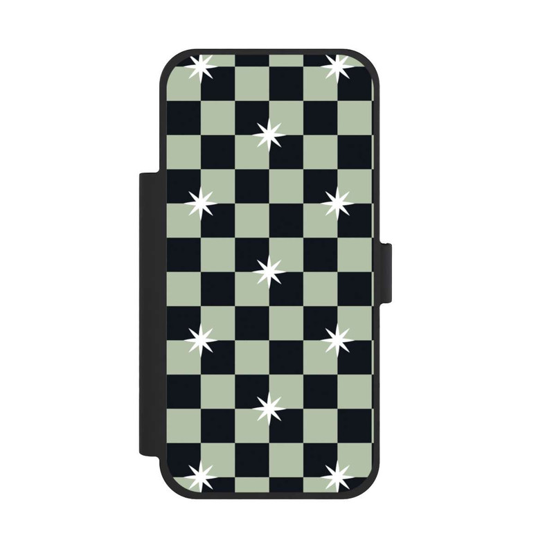 iPhone 17 Pro Max NIVOflip Schachbrett Sterne
