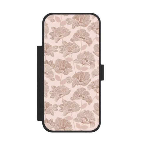 Apple iPhone 17 Pro Max NIVOflip Brown Floral Block