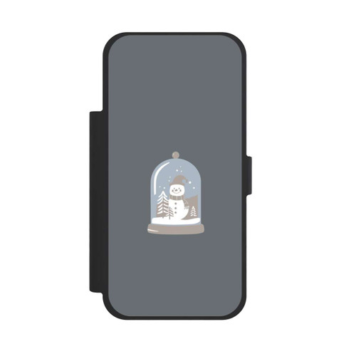 Apple iPhone 17 Pro Max NIVOflip Minimalist Snow Globe with Snowman