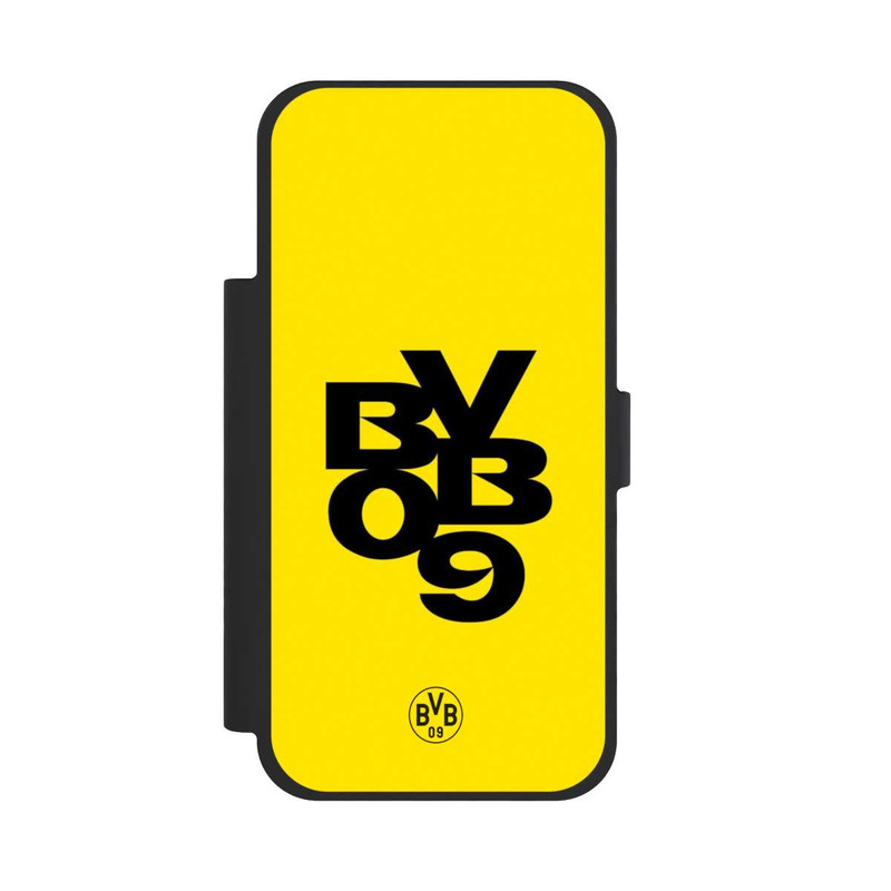 iPhone 17 Pro Max NIVOflip BVB09 Schwarz Gelb