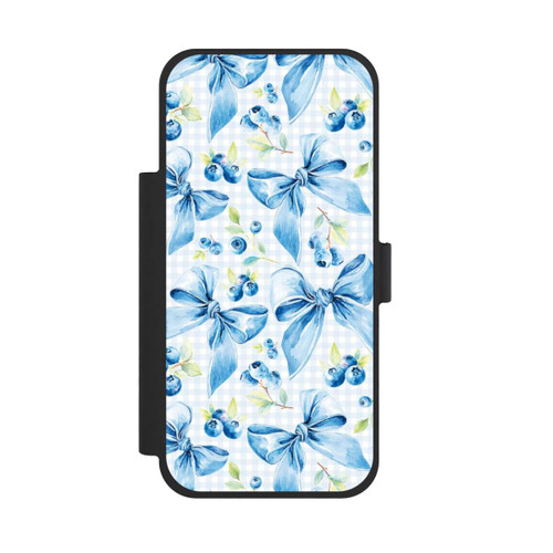 Apple iPhone 17 Pro Max NIVOflip Blaue Schleifen und Blaubeeren mit KI
