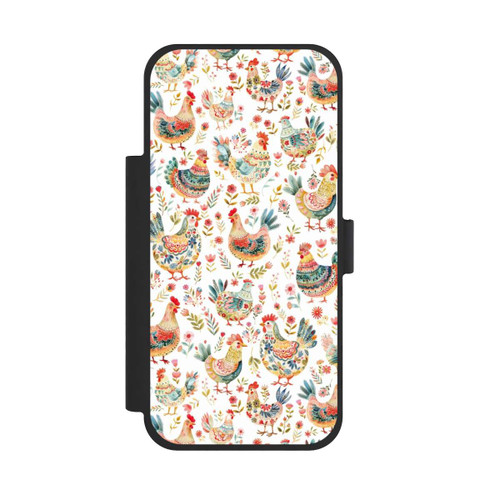 Apple iPhone 17 Pro Max NIVOflip Folklore Huhn mit KI