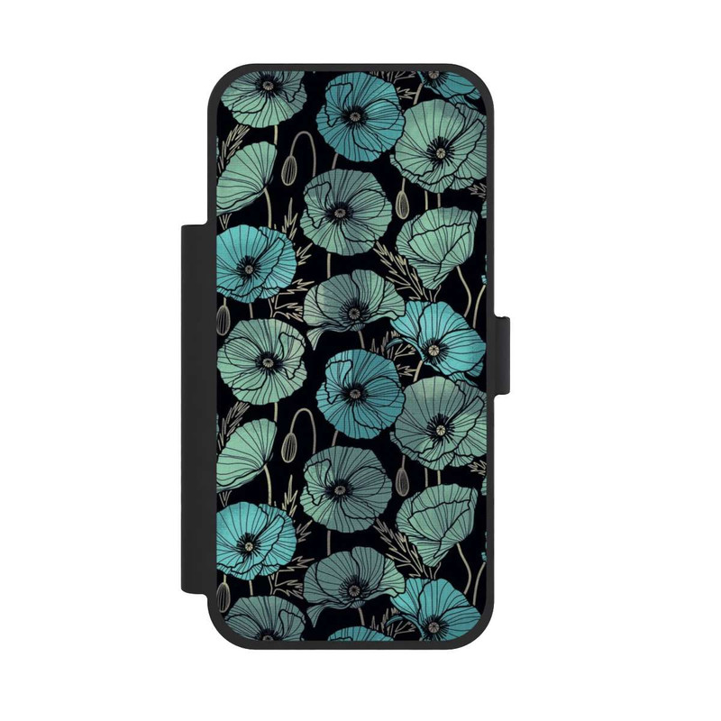 iPhone 17 Pro Max NIVOflip Summer Poppies Green