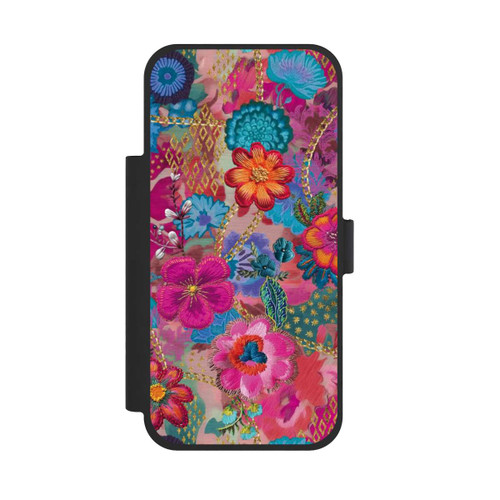 Apple iPhone 17 Pro Max NIVOflip Patchwork Blumen Mit KI