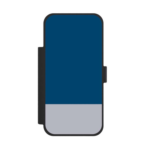 Apple iPhone 17 Pro Max NIVOflip Dunkelblau Grau Farbkombi