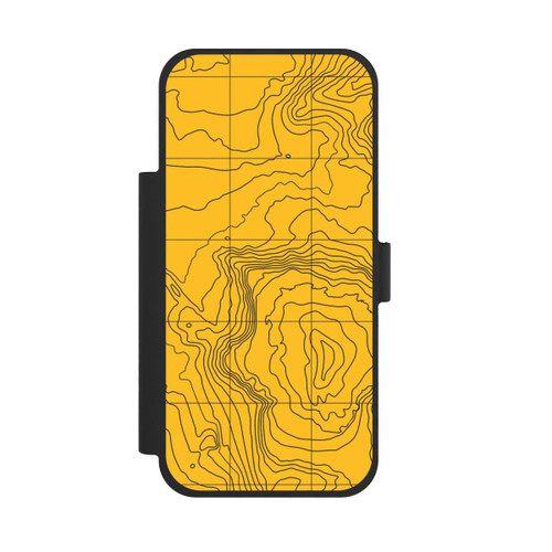 Apple iPhone 17 Pro Max NIVOflip Berg gelbe Linien