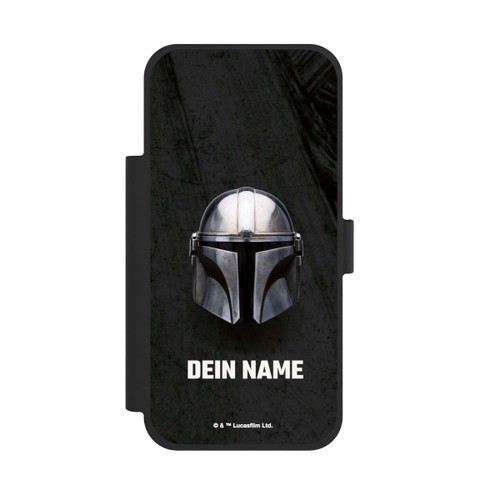Apple iPhone 17 Pro Max NIVOflip Star Wars Mandalorian Black Helmet personnalisable