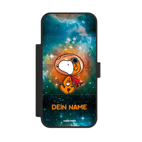 Apple iPhone 17 Pro Max NIVOflip Snoopy Voyageur de l'espace Personnalisable