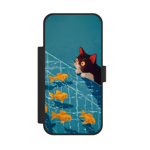 Apple iPhone 17 Pro Max NIVOflip Cat in a Pool with AI