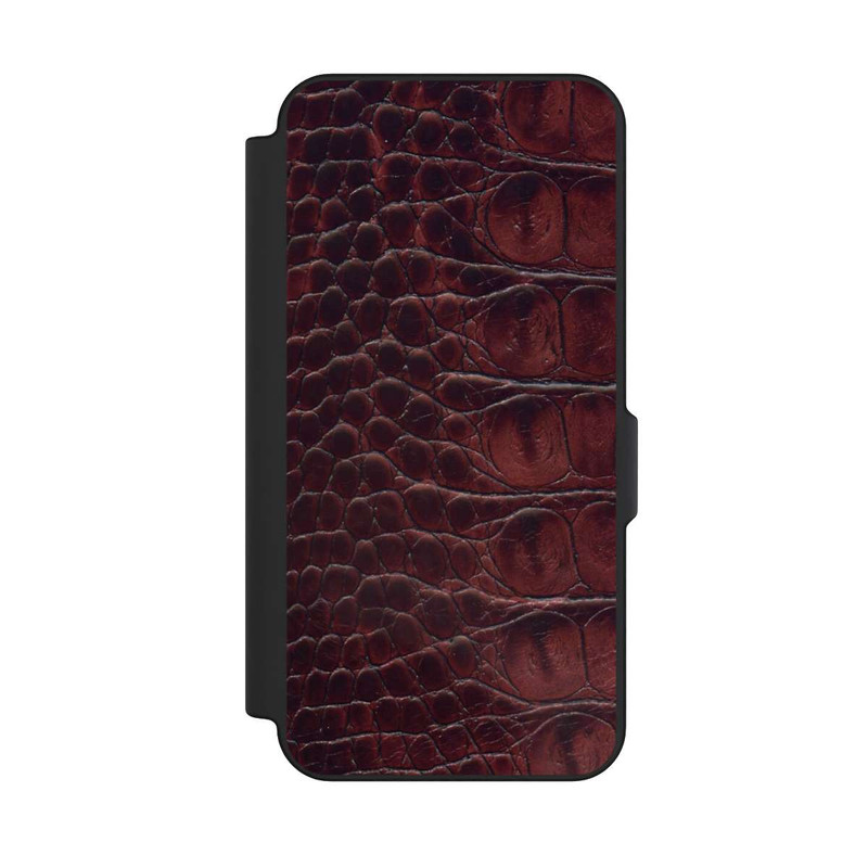 Galaxy S25 FE NIVOflip Cuir de Crocodile
