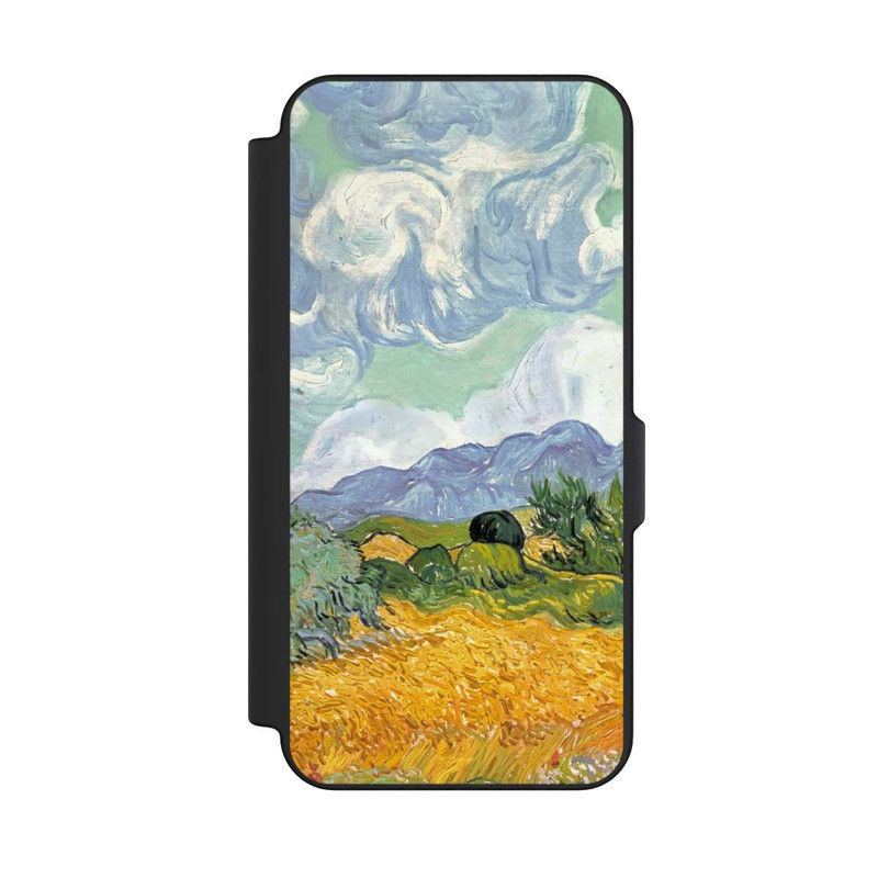 Galaxy S25 FE NIVOflip Weizenfeld mit Zypressen