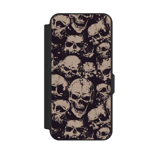 Samsung Galaxy S25 FE NIVOflip Crânes d'Halloween