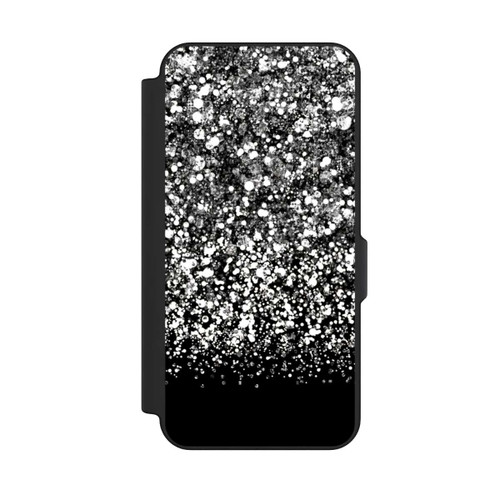 Samsung Galaxy S25 FE NIVOflip Schneefall Glitzerlook