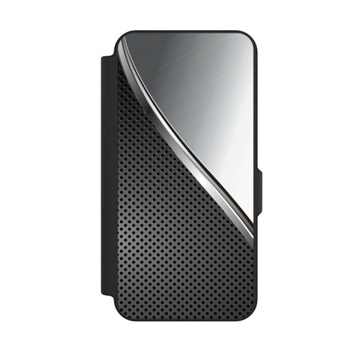 Samsung Galaxy S25 FE NIVOflip Surface Métallique en Duo