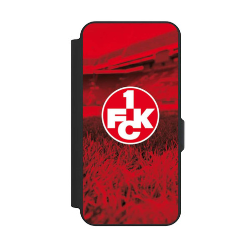 Samsung Galaxy S25 FE NIVOflip Stadionrasen FCK Rot