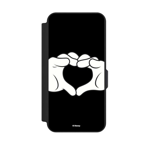 Samsung Galaxy S25 FE NIVOflip Cœur Mains Mickey et Minnie