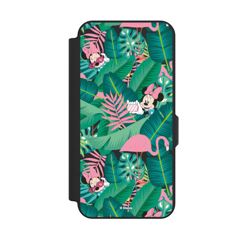 Samsung Galaxy S25 FE NIVOflip Minnie Été Feuilles de Palmier sans Fond