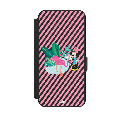 Samsung Galaxy S25 FE NIVOflip Minnie Flamant Rose sans Fond