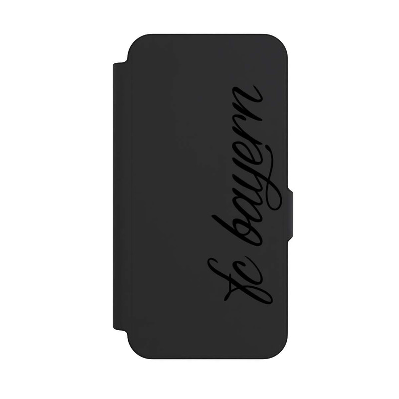 Galaxy S25 FE NIVOflip Schwarzes FCB Girlmotiv - ohne Hintergrund
