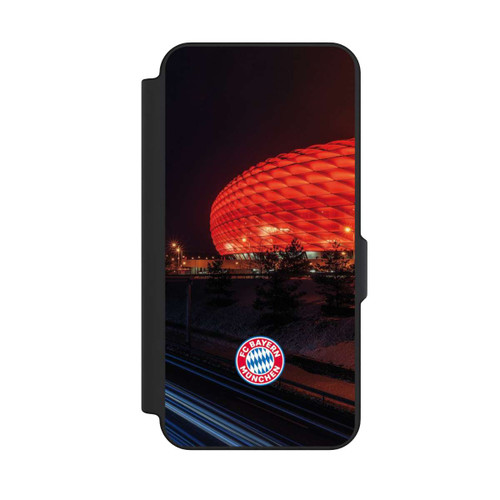 Samsung Galaxy S25 FE NIVOflip Allianz Arena bei Nacht FCB
