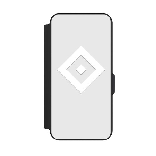 Samsung Galaxy S25 FE NIVOflip Rauten Logo auf HSV Grau