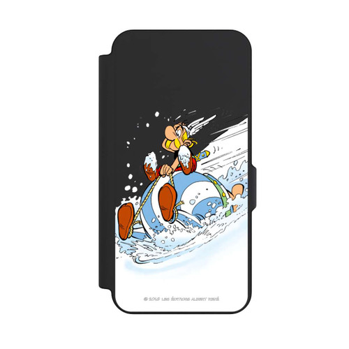 Samsung Galaxy S25 FE NIVOflip Astérix &amp; Obélix Luge Transparent