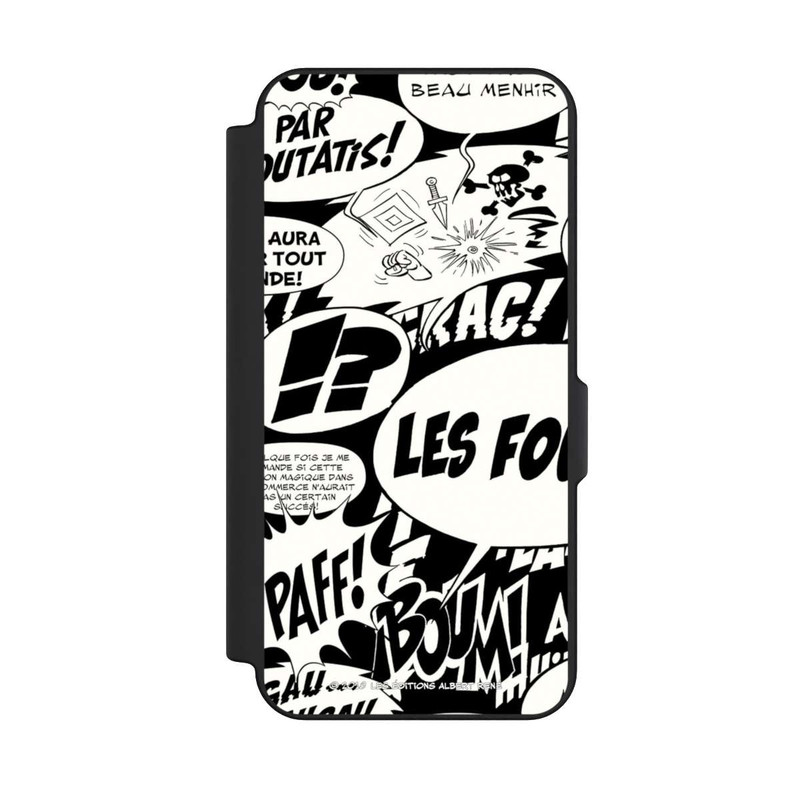 Galaxy S25 FE NIVOflip Bulles BD Astérix Noir