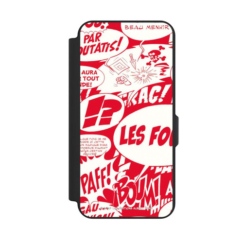 Samsung Galaxy S25 FE NIVOflip Bulles BD Astérix Rouge