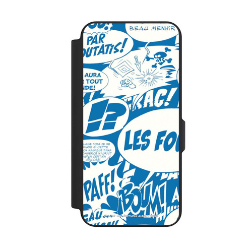 Samsung Galaxy S25 FE NIVOflip Bulles BD Astérix Bleu