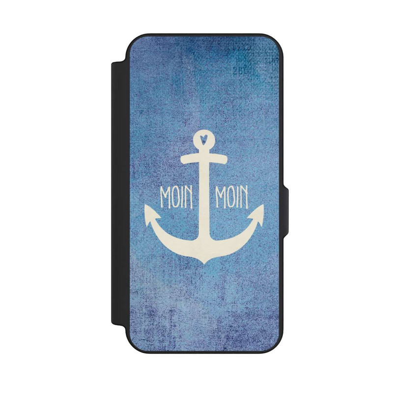 Galaxy S25 FE NIVOflip Moin Moin Anker Blau