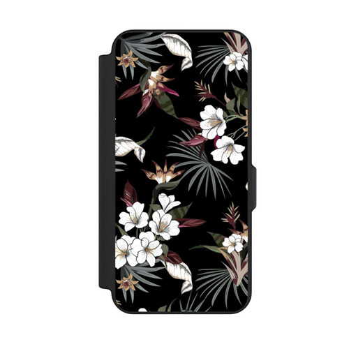 Samsung Galaxy S25 FE NIVOflip Flowers Black