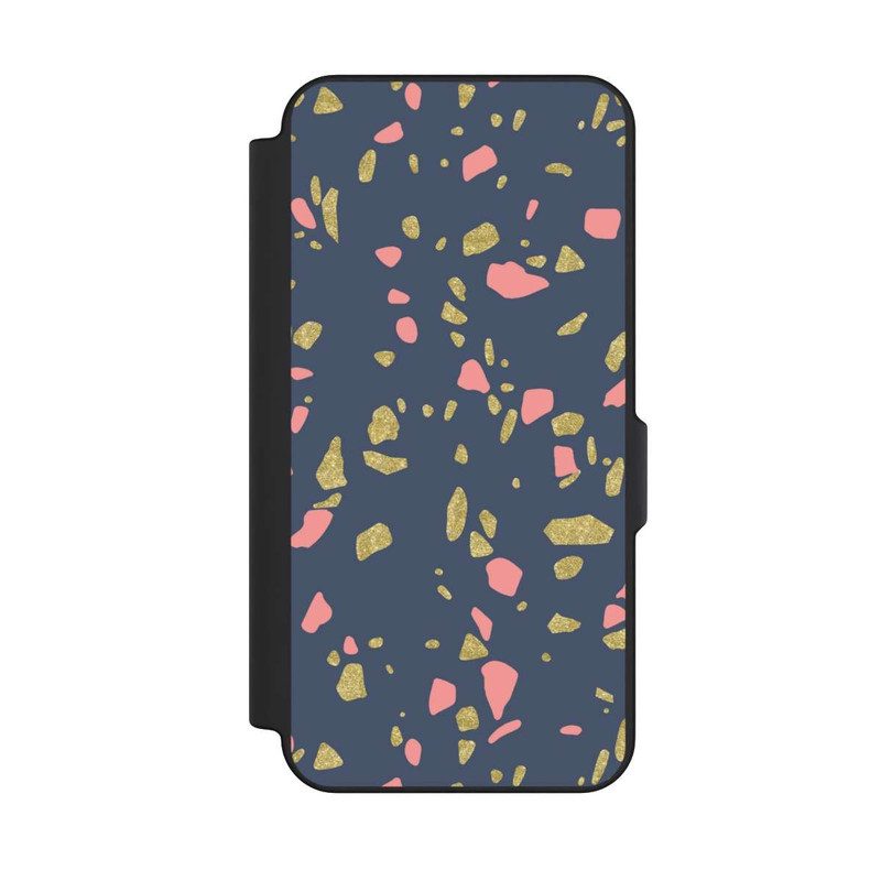 Galaxy S25 FE NIVOflip Terazzo Gold-Optik