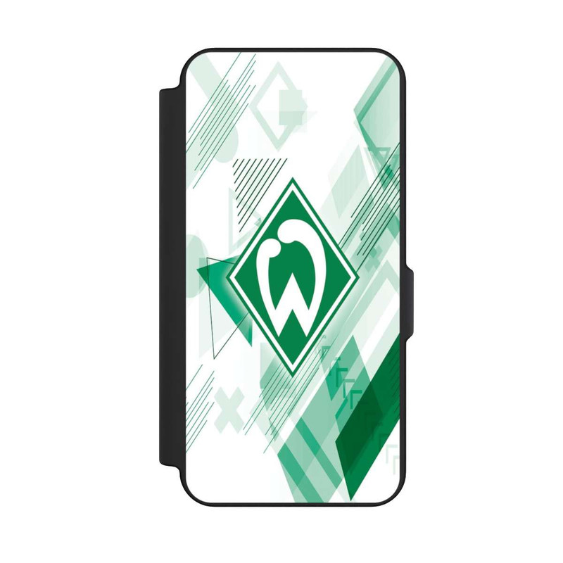 Galaxy S25 FE NIVOflip Weiße Grafikelemente - Werder Bremen