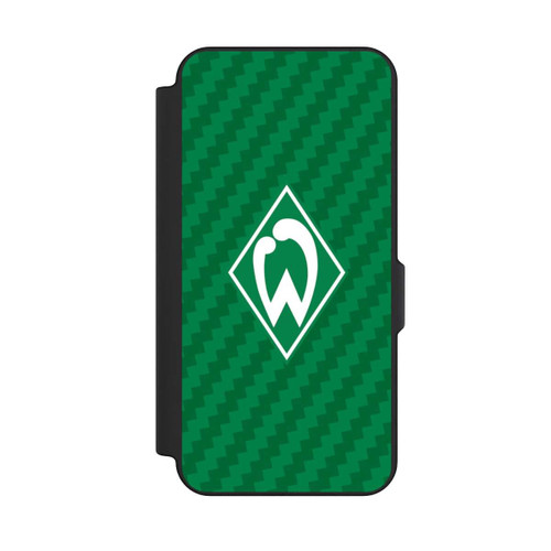 Samsung Galaxy S25 FE NIVOflip Carbonlook - Werder Bremen