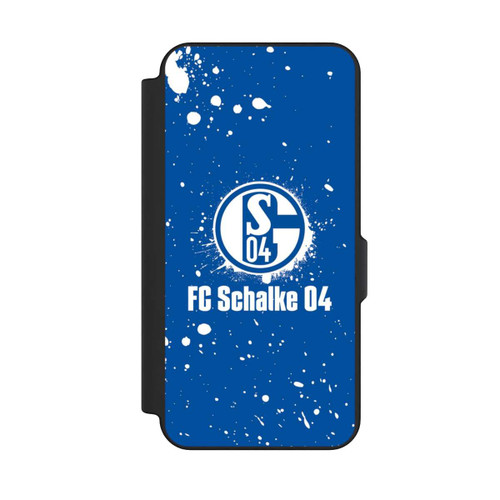 Samsung Galaxy S25 FE NIVOflip Schalke 04 - Spraylogo